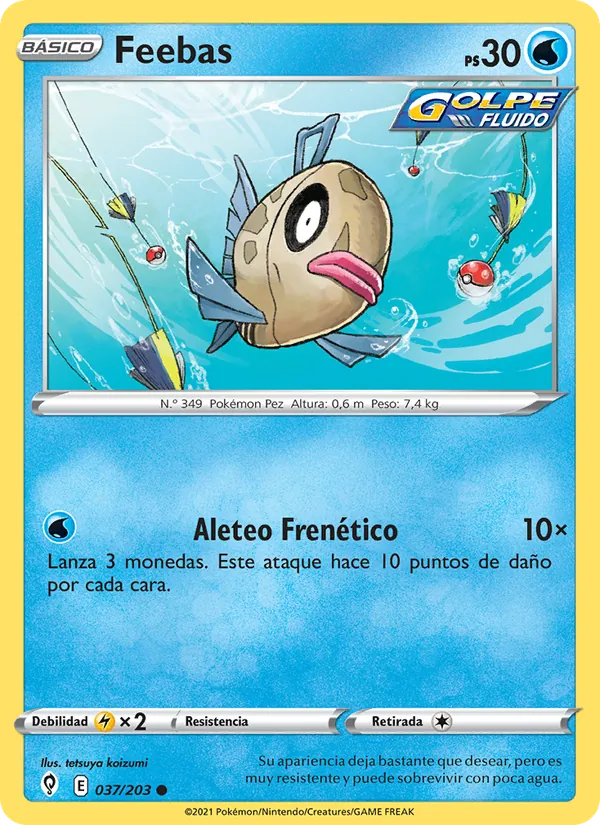 Feebas Cielos Evolutivos 37/203