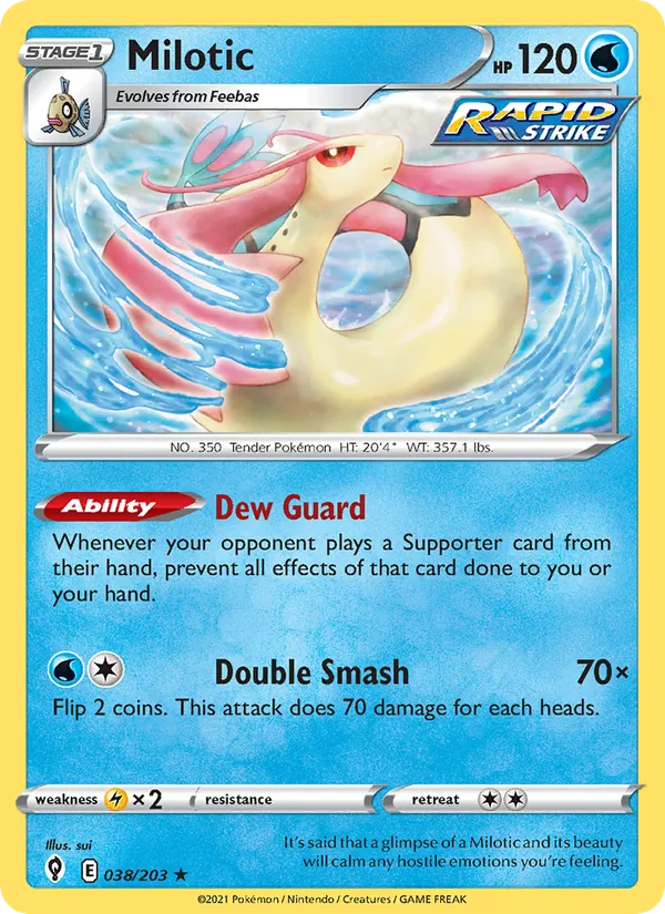 Milotic Evolving Skies 38/203