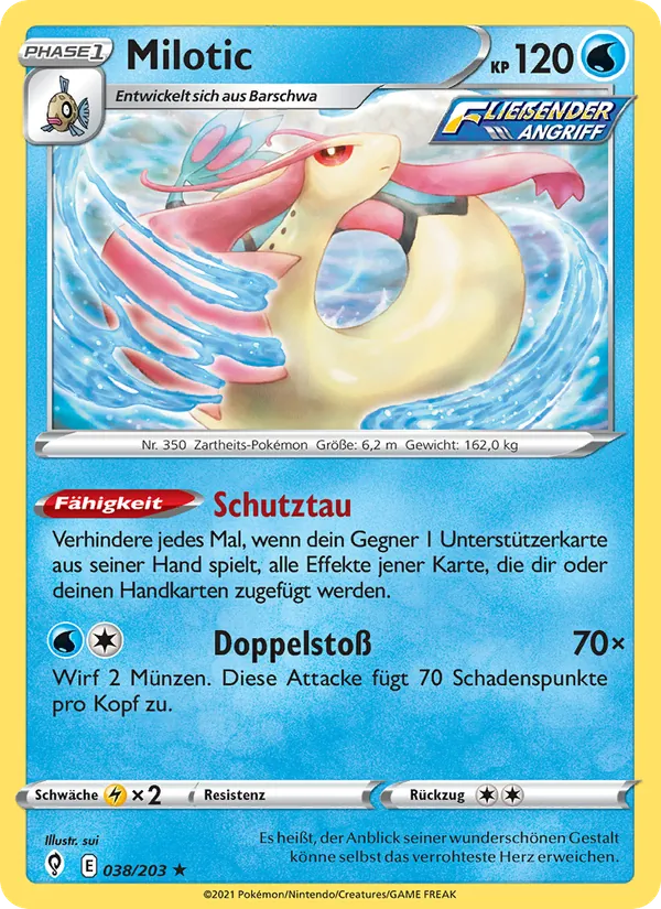 Milotic Drachenwandel 38/203