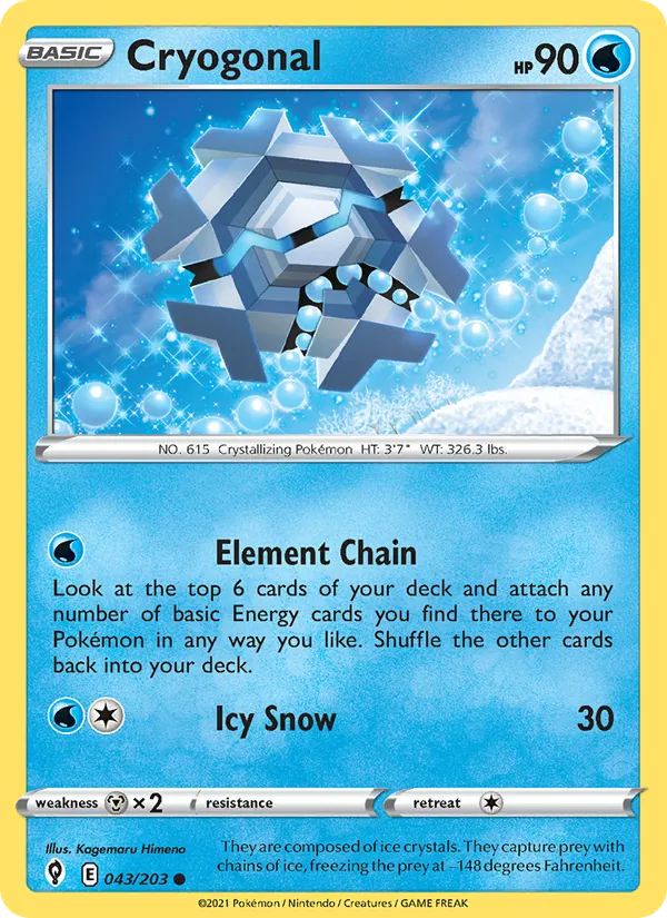 Cryogonal Evolving Skies 43/203