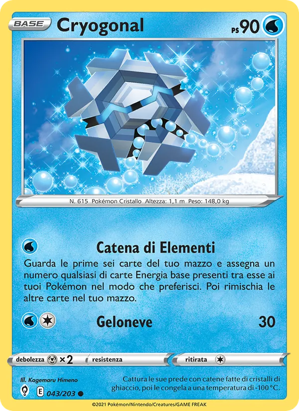 Cryogonal Evoluzioni Eteree 43/203