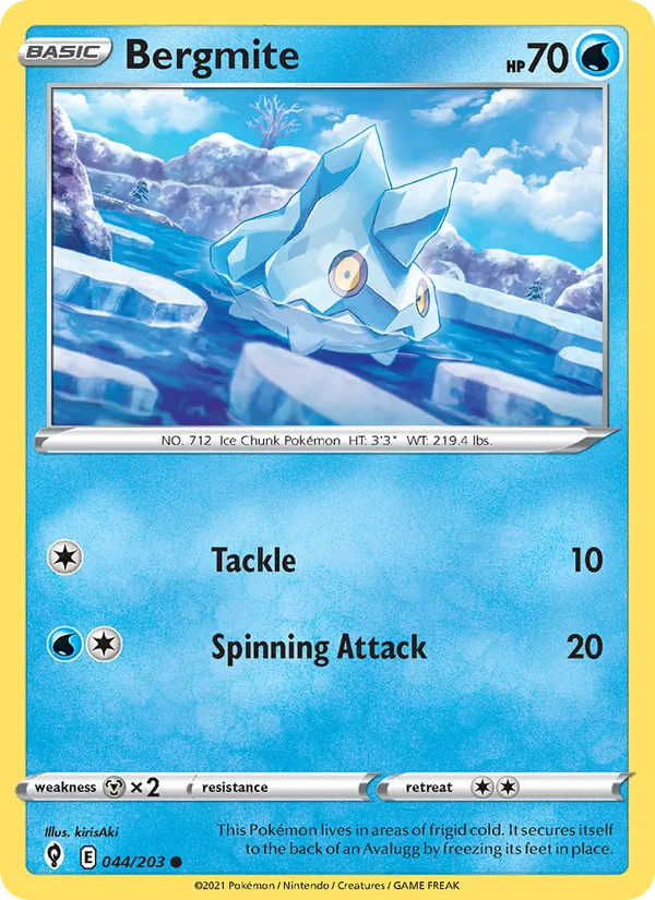 Bergmite Evolving Skies 44/203
