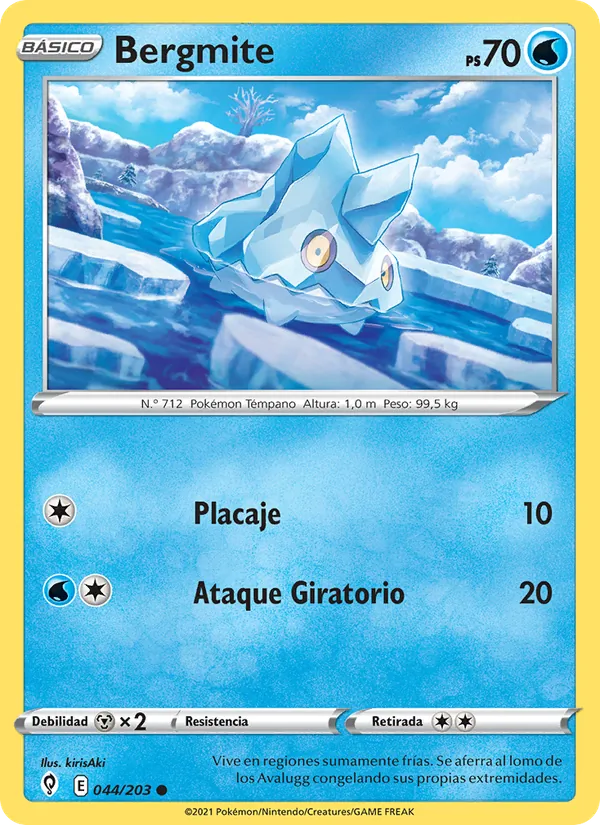 Bergmite Cielos Evolutivos 44/203
