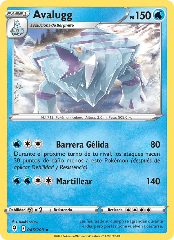 Avalugg Cielos Evolutivos 45/203