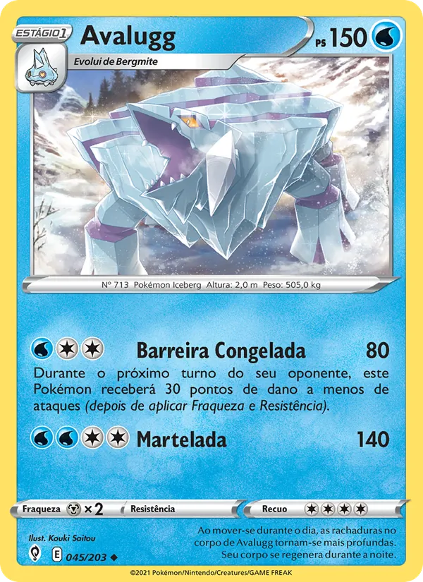 Avalugg Céus em Evolução 45/203