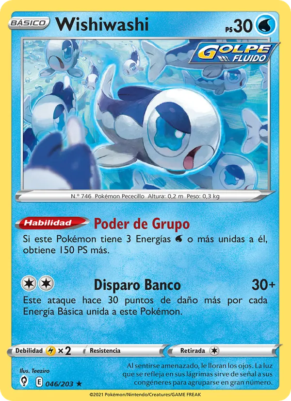 Wishiwashi Cielos Evolutivos 46/203