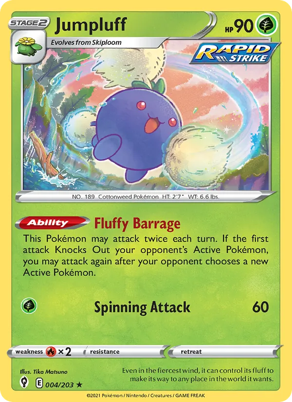 Jumpluff Evolving Skies 4/203