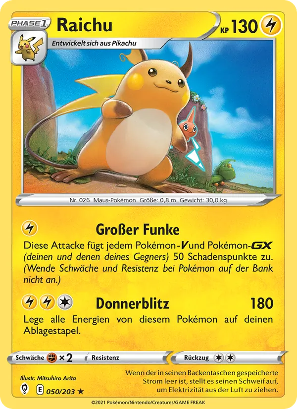 Raichu Drachenwandel 50/203