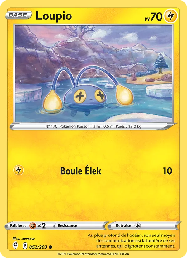 Loupio Évolution Céleste 52/203