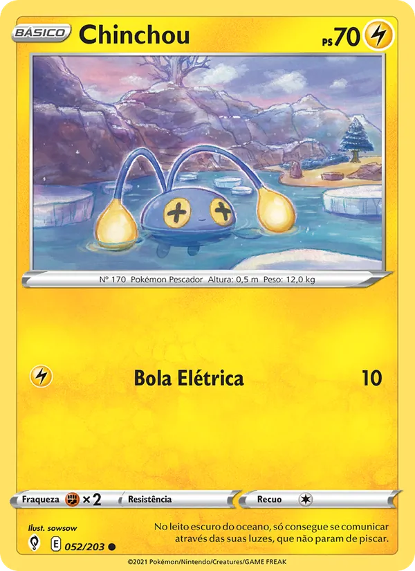 Chinchou Céus em Evolução 52/203
