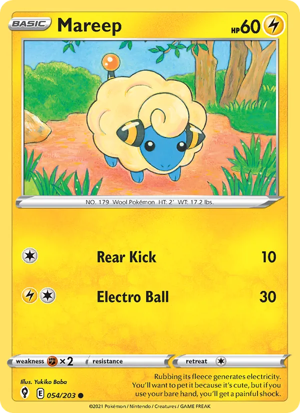 Mareep Evolving Skies 54/203