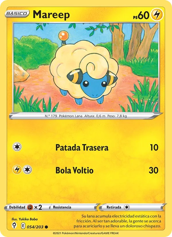 Mareep Cielos Evolutivos 54/203