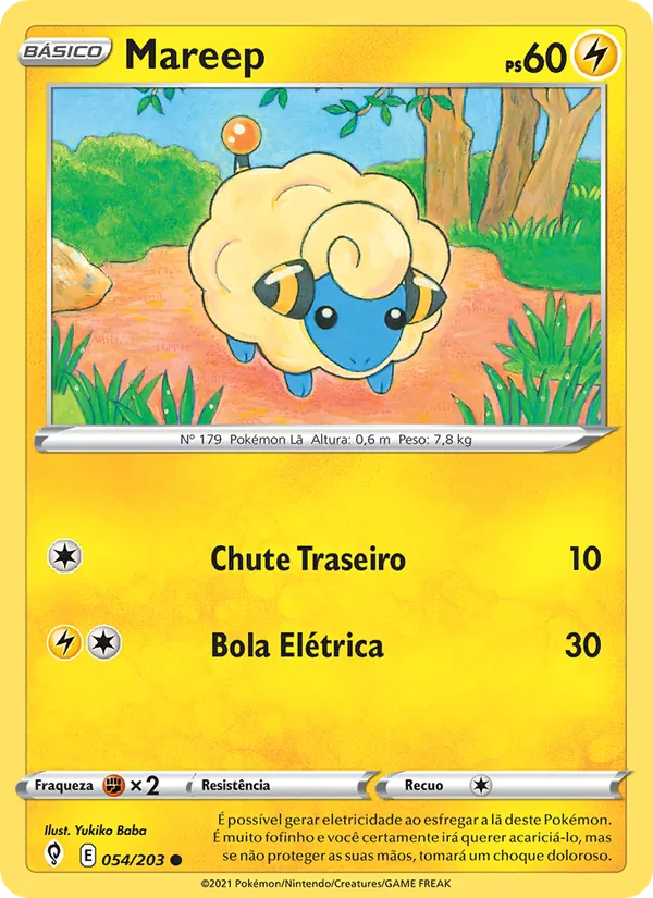 Mareep Céus em Evolução 54/203