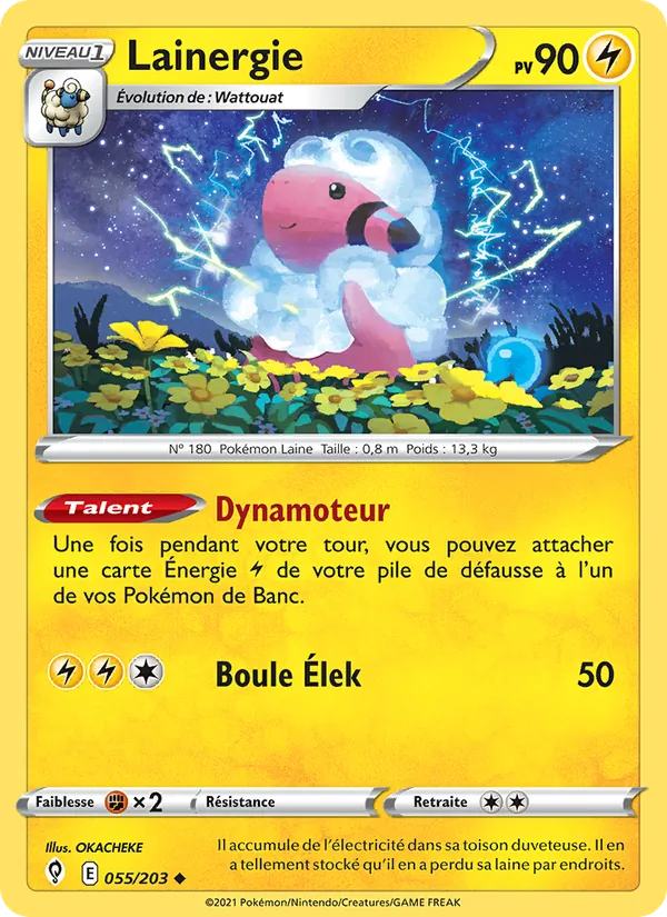 Lainergie Évolution Céleste 55/203