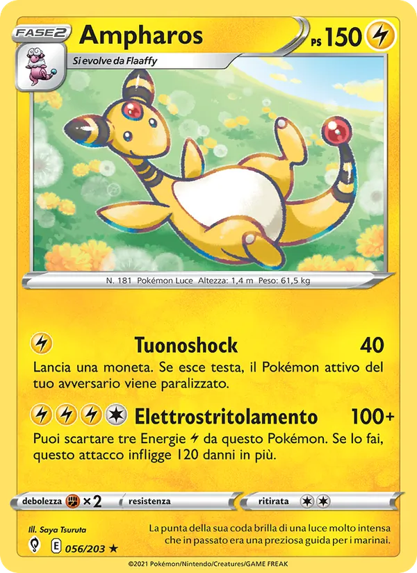 Ampharos Evoluzioni Eteree 56/203