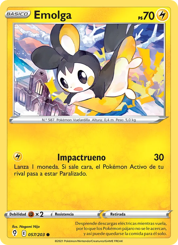 Emolga Cielos Evolutivos 57/203