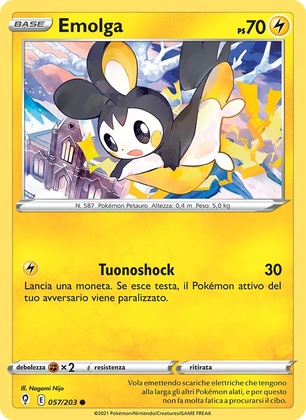 Emolga Evoluzioni Eteree 57/203