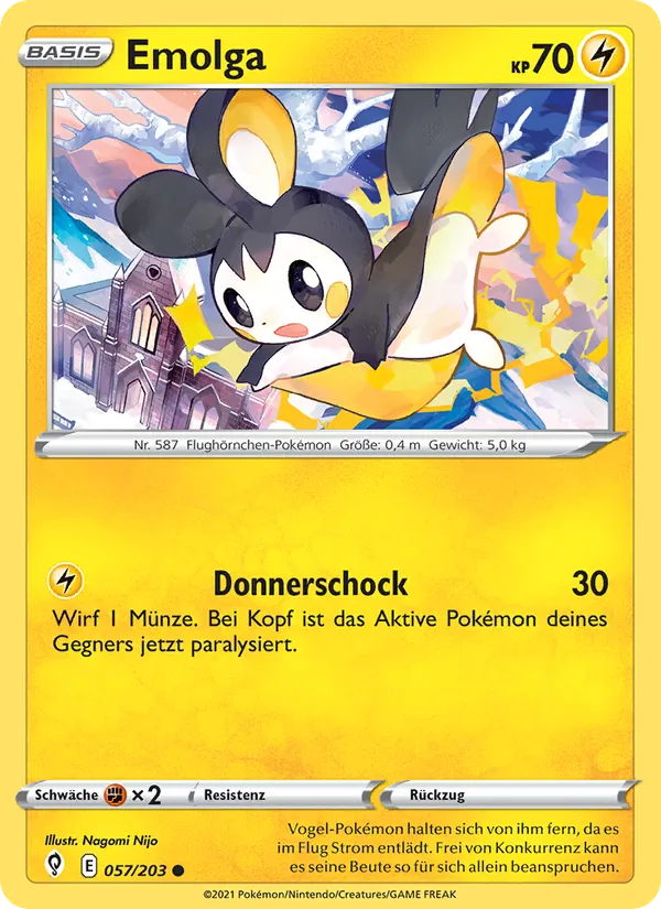 Emolga Drachenwandel 57/203