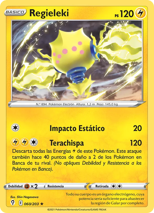 Regieleki Cielos Evolutivos 60/203