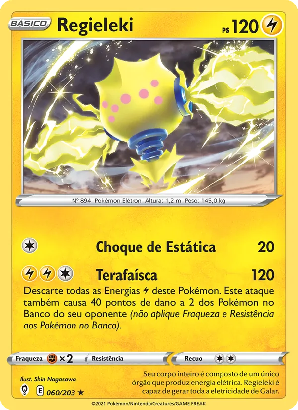 Regieleki Céus em Evolução 60/203