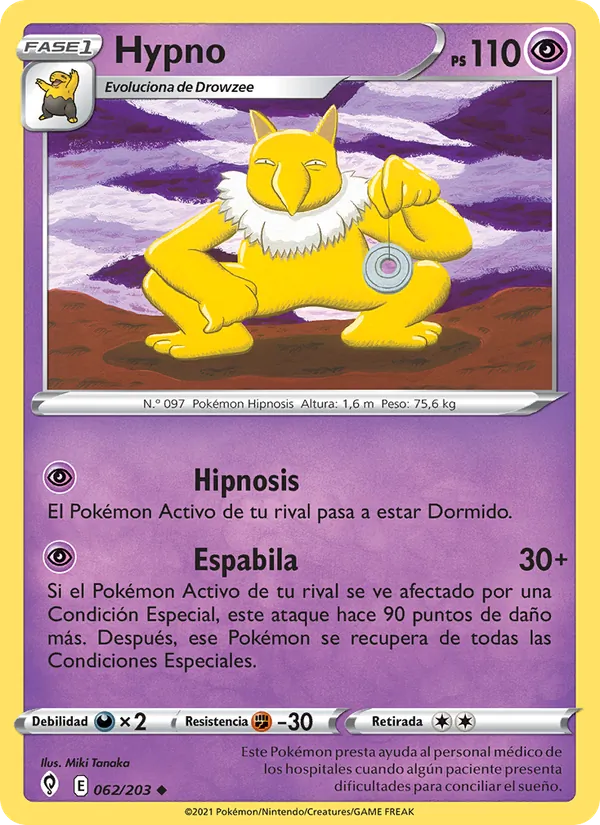 Hypno Cielos Evolutivos 62/203