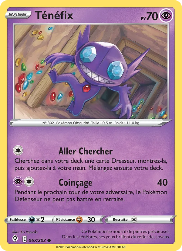 Ténéfix Évolution Céleste 67/203