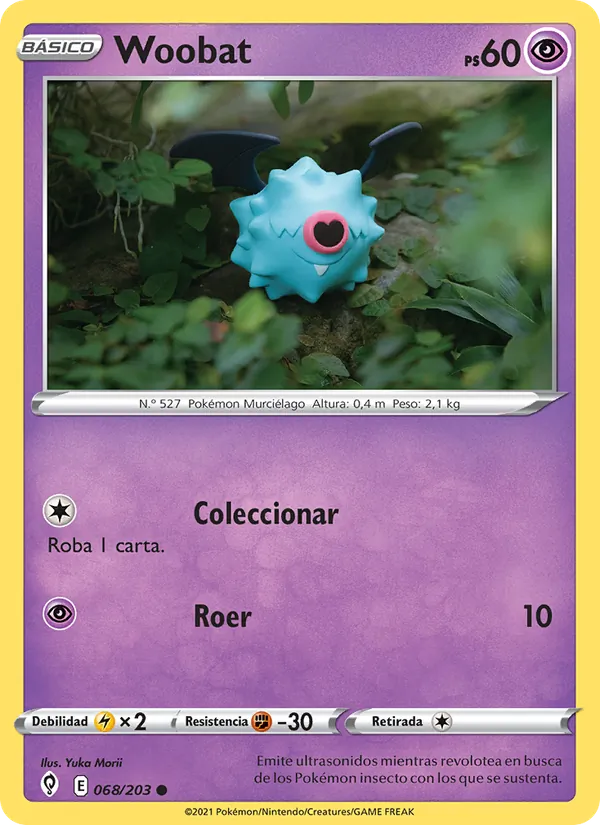 Woobat Cielos Evolutivos 68/203
