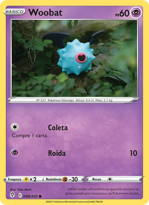 Woobat Céus em Evolução 68/203