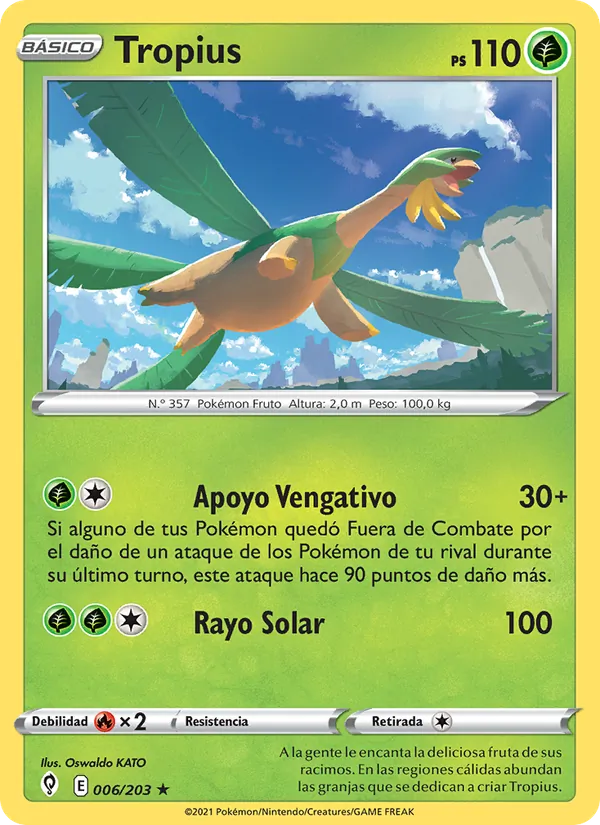 Tropius Cielos Evolutivos 6/203