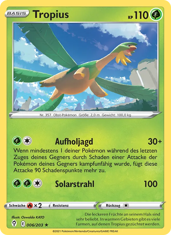 Tropius Drachenwandel 6/203