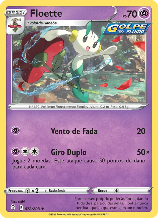 Floette Céus em Evolução 72/203