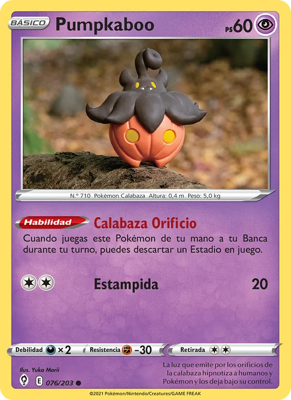 Pumpkaboo Cielos Evolutivos 76/203