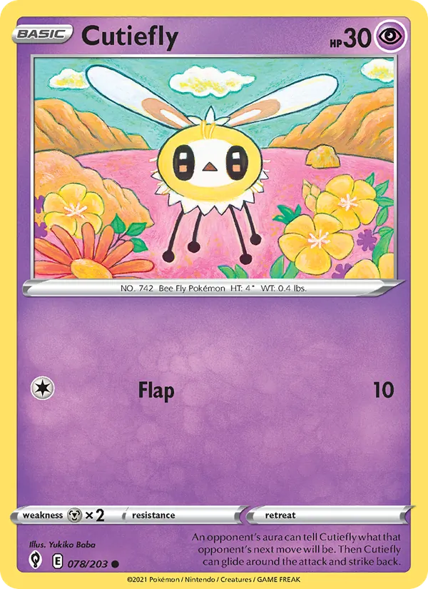 Cutiefly Evolving Skies 78/203