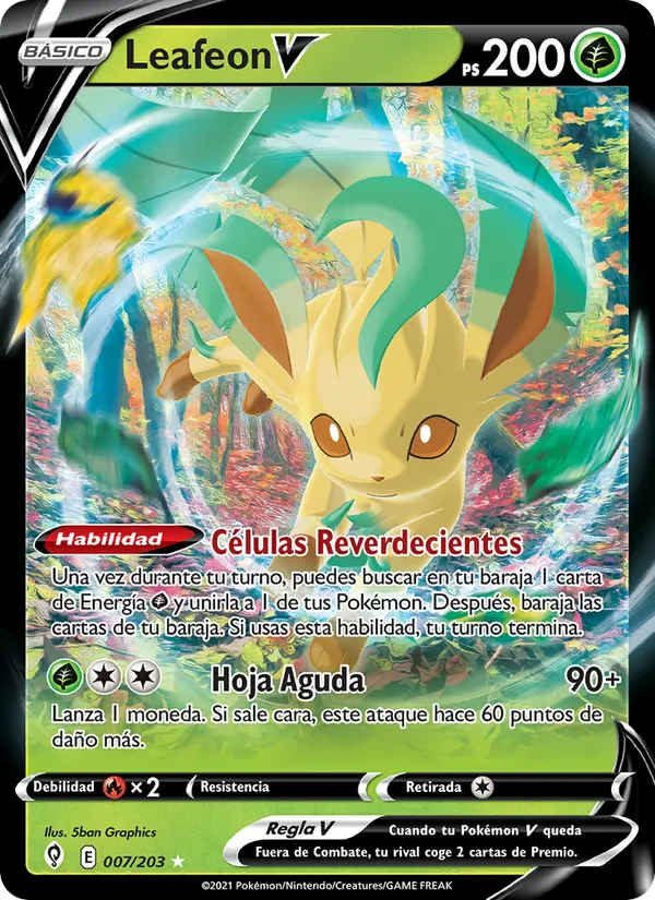 Leafeon V Cielos Evolutivos 7/203