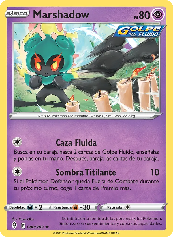 Marshadow Cielos Evolutivos 80/203