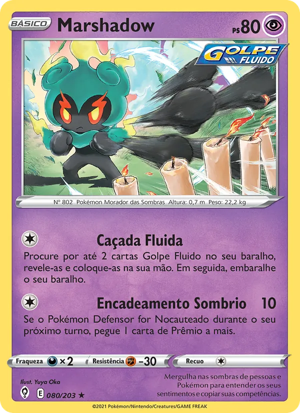 Marshadow Céus em Evolução 80/203
