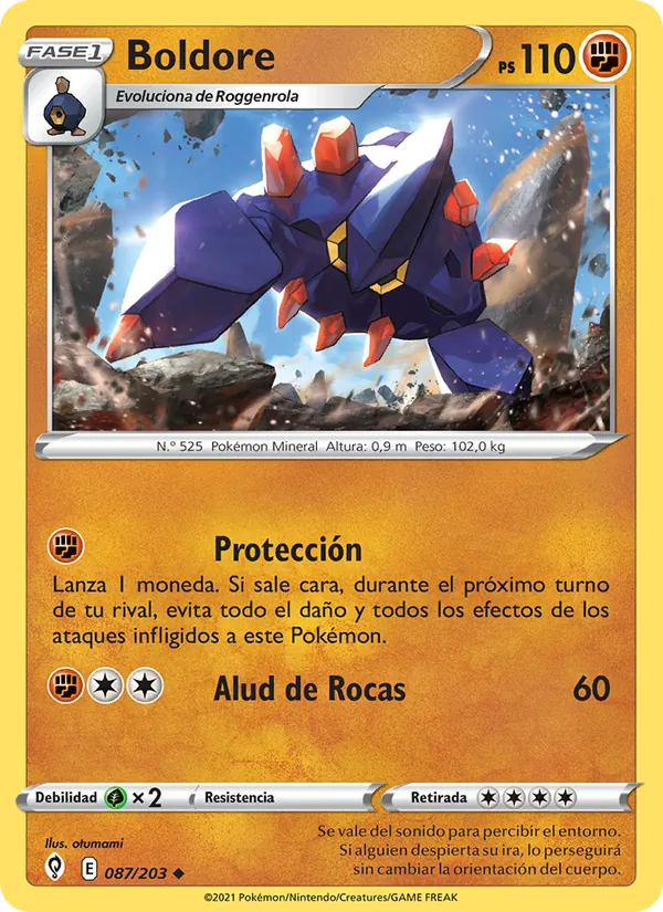 Boldore Cielos Evolutivos 87/203