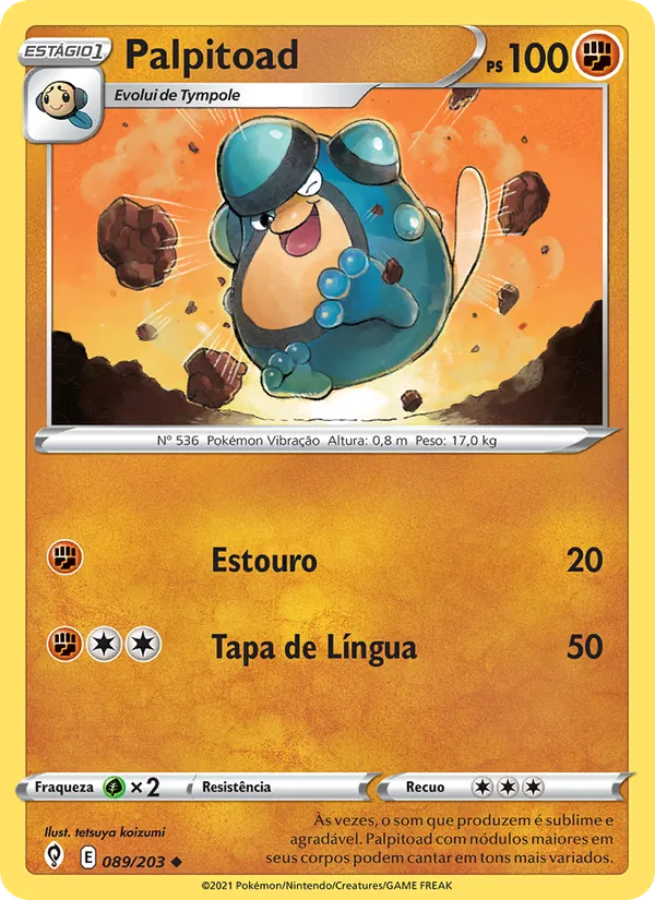Palpitoad Céus em Evolução 89/203