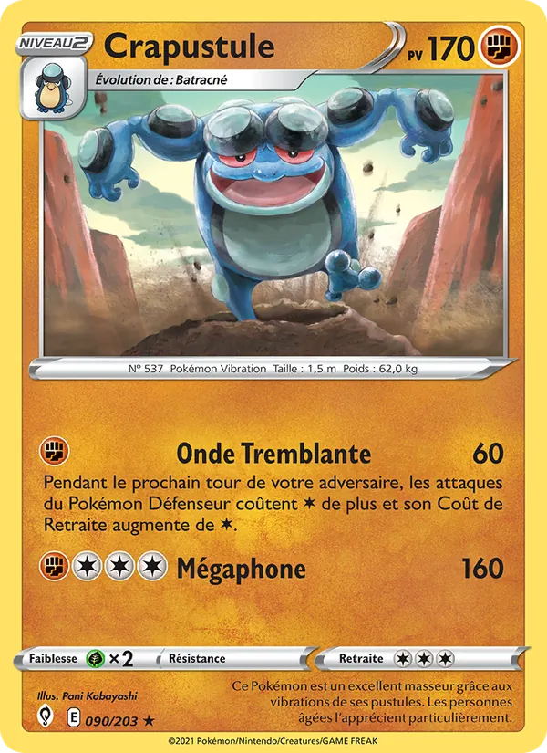 Crapustule Évolution Céleste 90/203