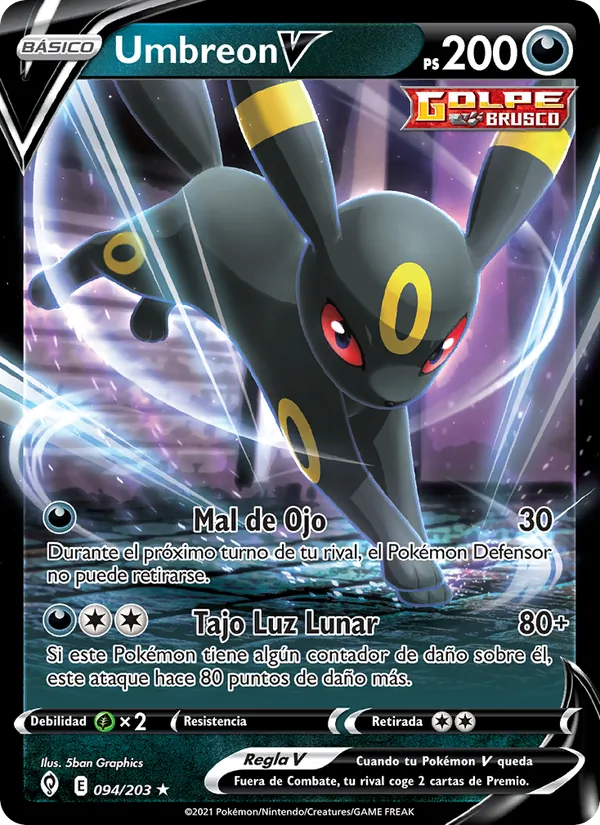 Umbreon V Cielos Evolutivos 94/203