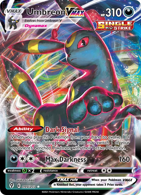 Umbreon VMAX Evolving Skies 95/203