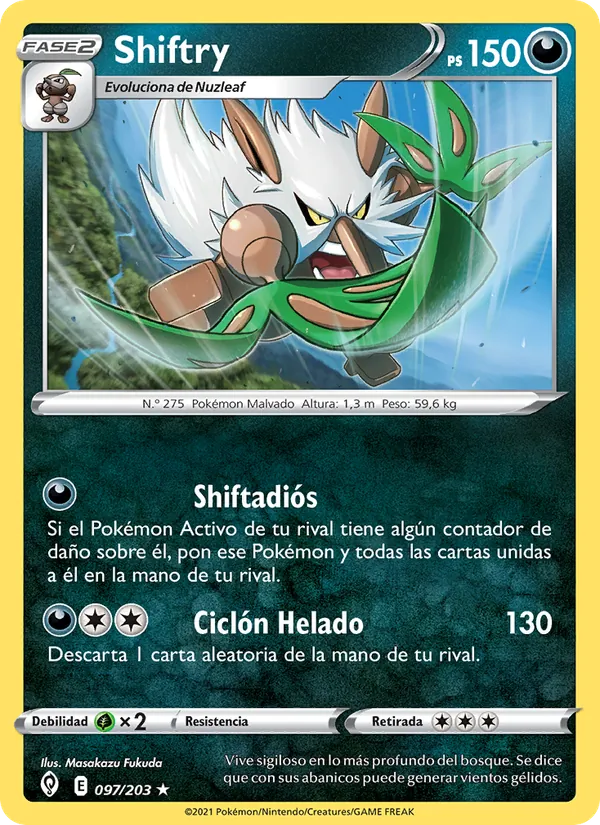 Shiftry Cielos Evolutivos 97/203