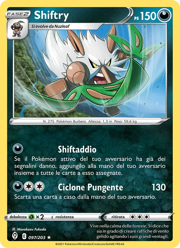 Shiftry Evoluzioni Eteree 97/203