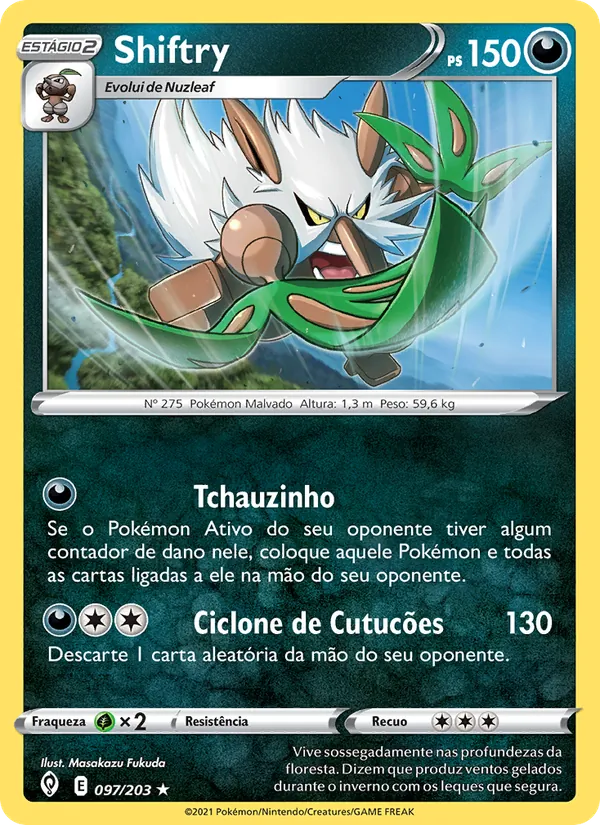 Shiftry Céus em Evolução 97/203