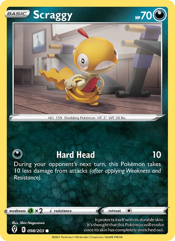 Scraggy Evolving Skies 98/203