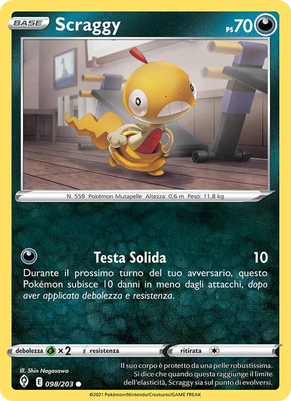 Scraggy Evoluzioni Eteree 98/203