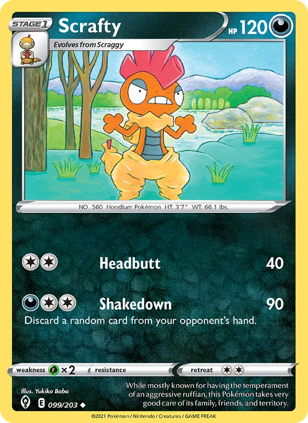 Scrafty Evolving Skies 99/203