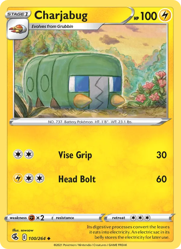 Charjabug Fusion Strike 100/264