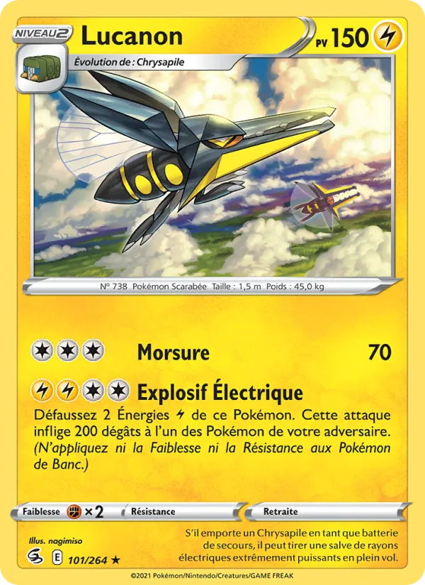 Lucanon Poing de Fusion 101/264