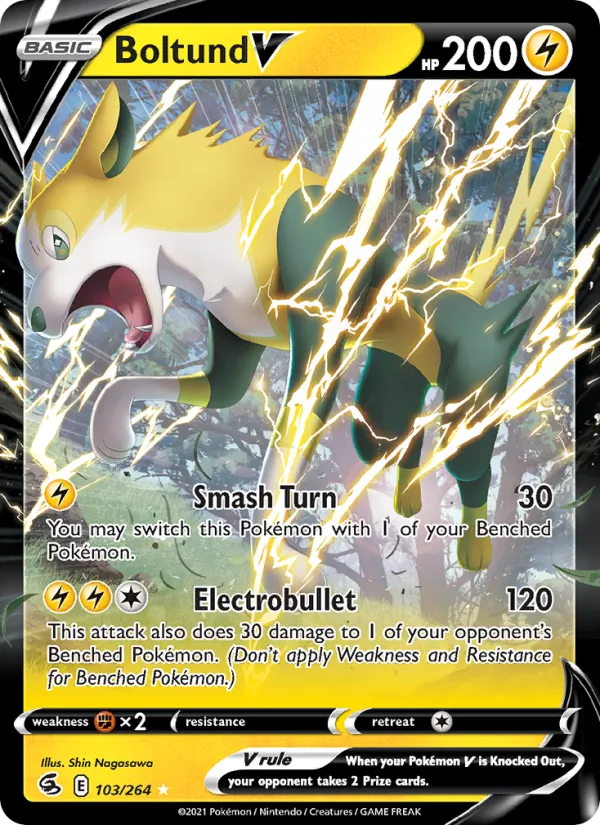 Boltund V Fusion Strike 103/264
